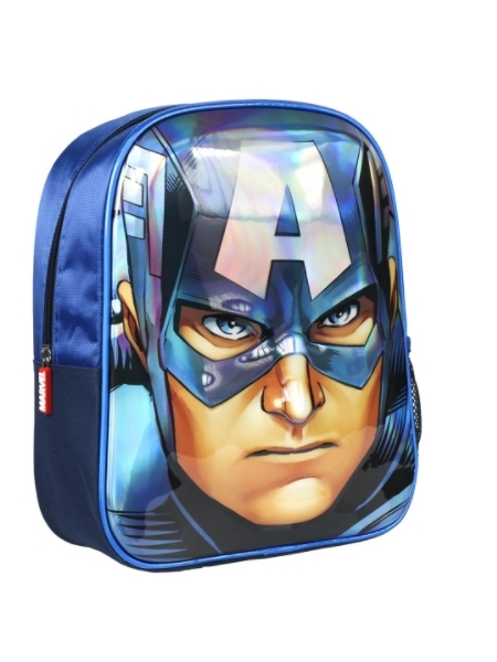 Zaino per bambini 3D Premium Avengers Capitan America